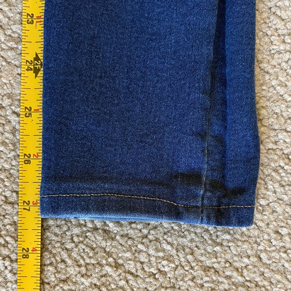 Wallflower Women's Dark Blue The Sassy High-Rise Skinny Jeans Size 3 Long - Picture 8 of 11